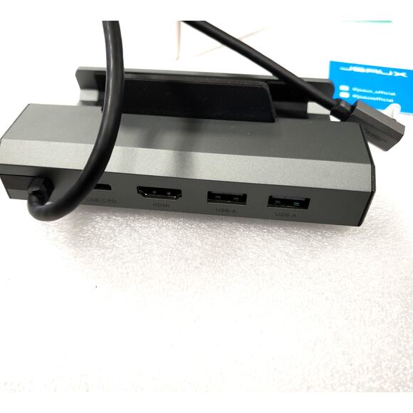 JSAUX Docking Station fits Steam Deck 5-in-1 Dock USBC HDMI Network Type C. - Picture 4 of 9